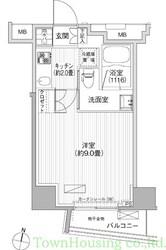 コスモグランス南品川の物件間取画像